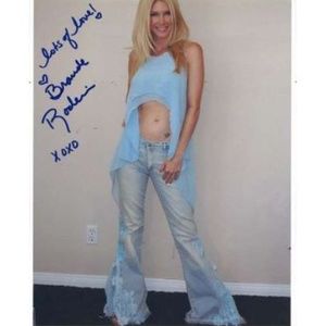 Movie Wardrobe Brande Roderick Autographed Jeans